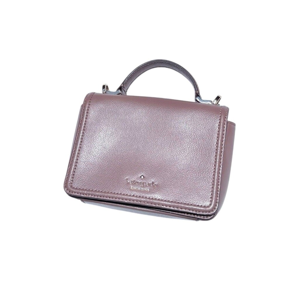 Kate Spade Patterson Drive Medium Maisie Satchel Taupe Leather Bag No Strap